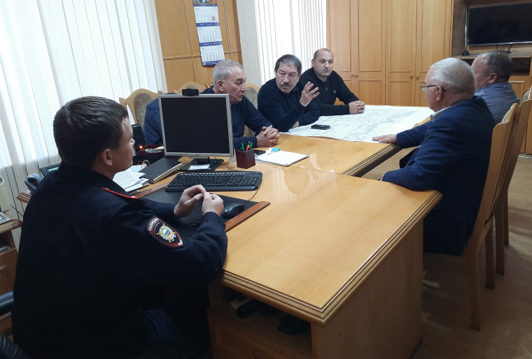 В отделе полиции Курского округа состоялась рабочая встреча с представителями национальных диаспор.