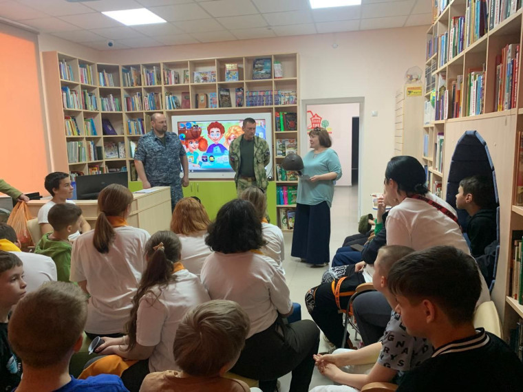 Станицу Курскую, с дружественным визитом, посетили воспитанники Центра детского туризма экологии и творчества имени Р. Р. Лейцингера.